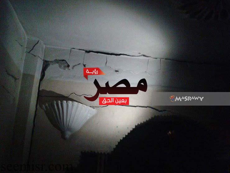 محافظة كفر الشيخ: هبوط أرضي أدى إلى تشقق المنازل