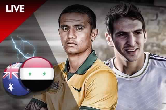 مباراة سوريا وأستراليا بث مباشر