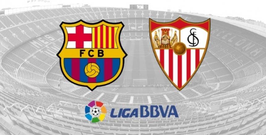 بث مباشر مباراة برشلونة وإشبيلية