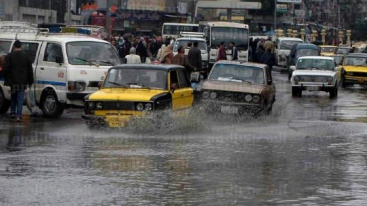 الأمطار الغزيرة تضرب الإسكندرية منذ الساعات الأولى من يوم الجمعة