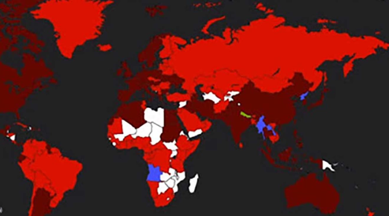 حصيلة فيروس كورونا بالعالم.. 472.884 مصاباً و21.315 حالة وفاة و114.775 معافى