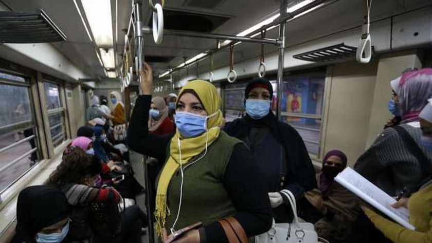 مترو الأنفاق: رصد 10 آلاف محضر لغير الملتزمين بارتداء الكمامات الطبية