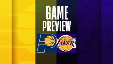 Los Angeles Lakers VS Indiana Pacers