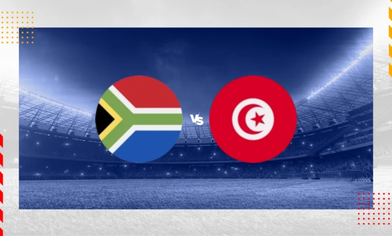 مباراة تونس وجنوب أفريقيا