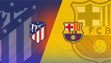 مباراة أتلتيكو مدريد ضد برشلونة بث مباشر