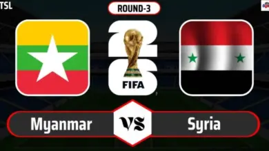 مباراة سوريا وميانمار
