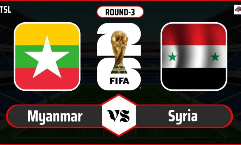 مباراة سوريا وميانمار