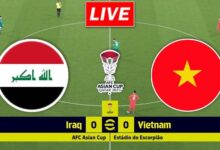 مباراة العراق وفيتنام الأولمبي بث مباشر