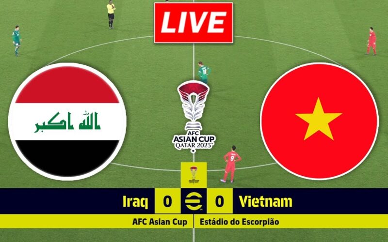 مباراة العراق وفيتنام الأولمبي بث مباشر